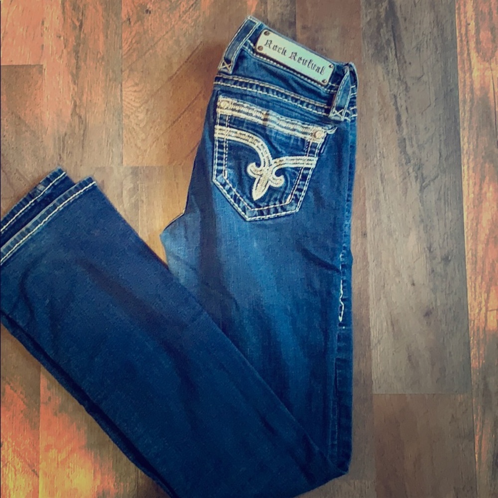 Rock Revival Bootcut Sherry Jeans 27 R